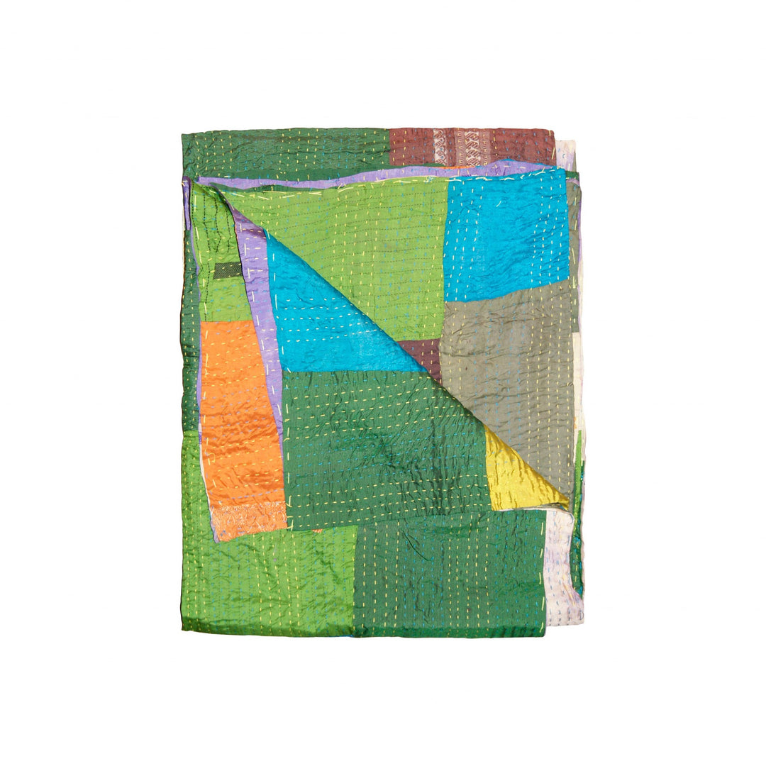 50" X 70" Silk Multicolor Throws