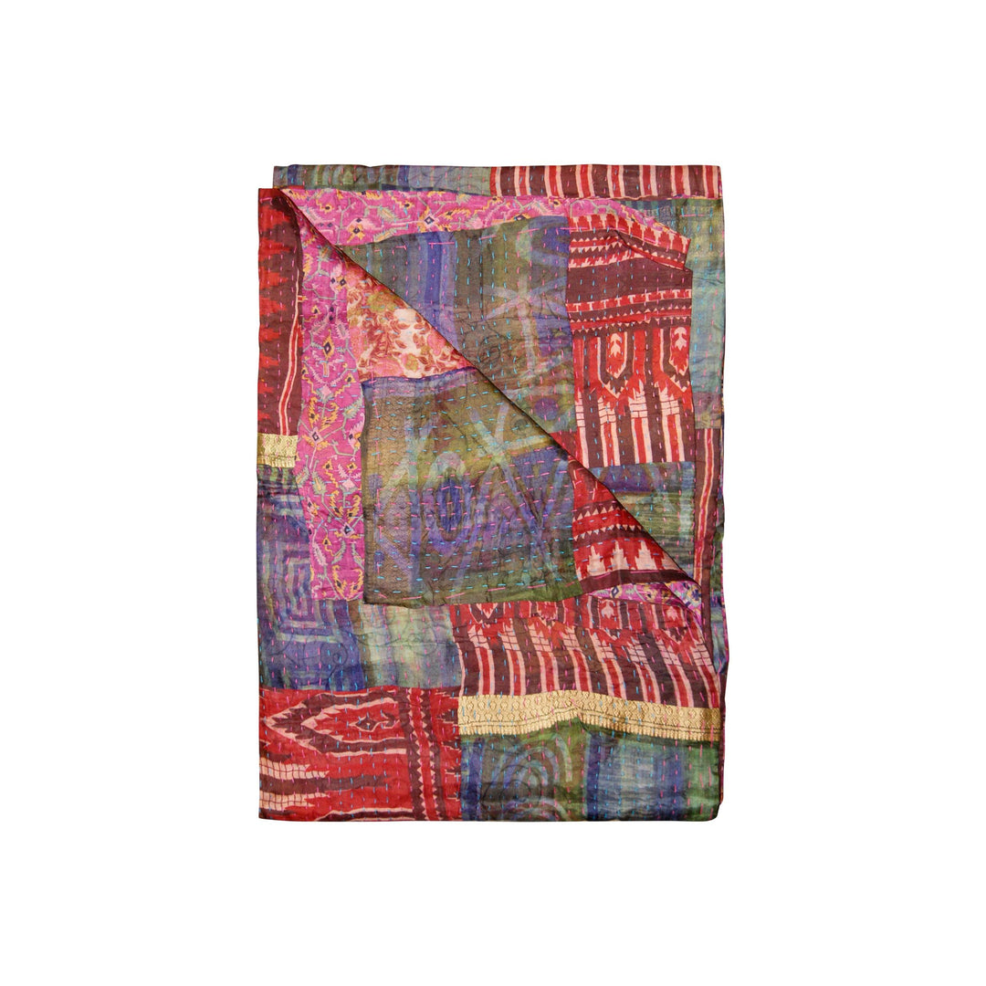 50" X 70" Silk Multicolor Throws