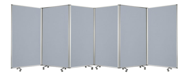 212 X 1 X 71 Metal Grey 6 Panel Screen