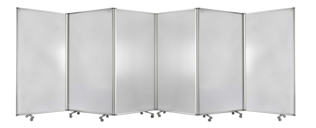 212 X 1 X 71 Clear Metal 6 Panel Resilient Screen