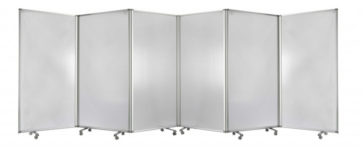 212 X 1 X 71 Clear Metal 6 Panel Resilient Screen