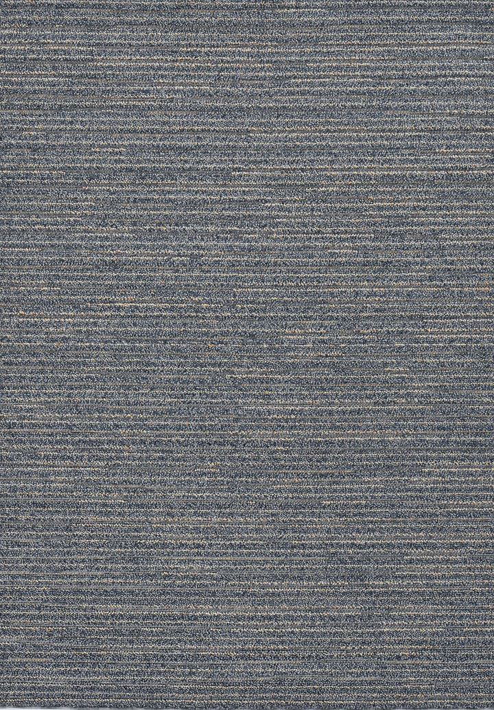 8'X10' Denim Blue Machine Woven Uv Treated Indoor Outdoor Area Rug