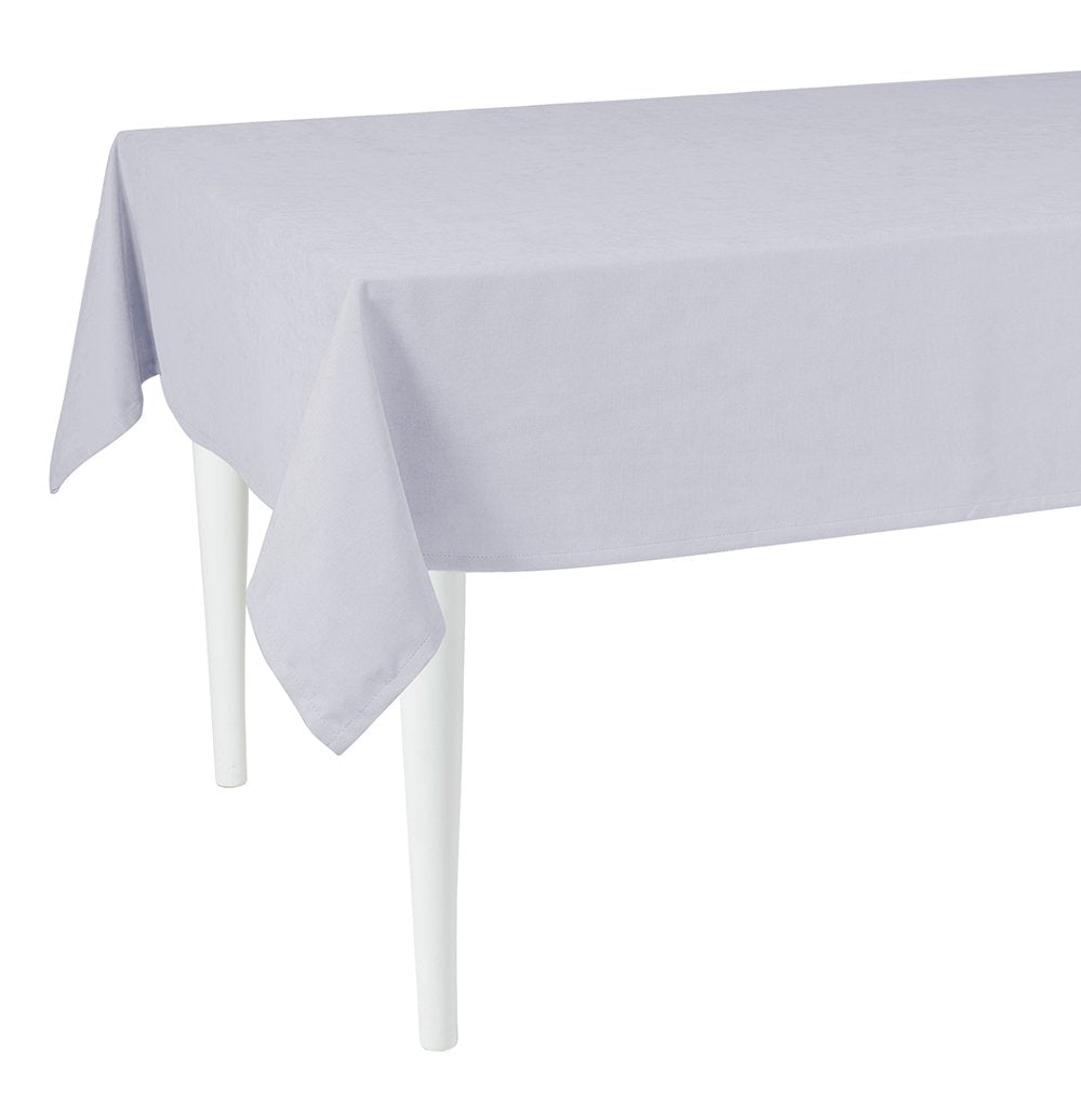 104" Merry Christmas Rectangle Tablecloth In Grey