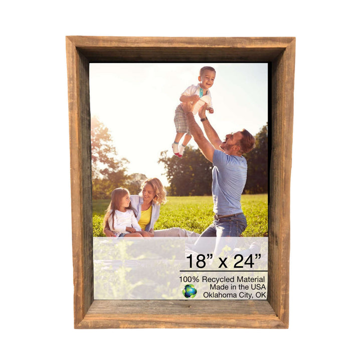 16X20 Natural Weathered Grey Picture Frame