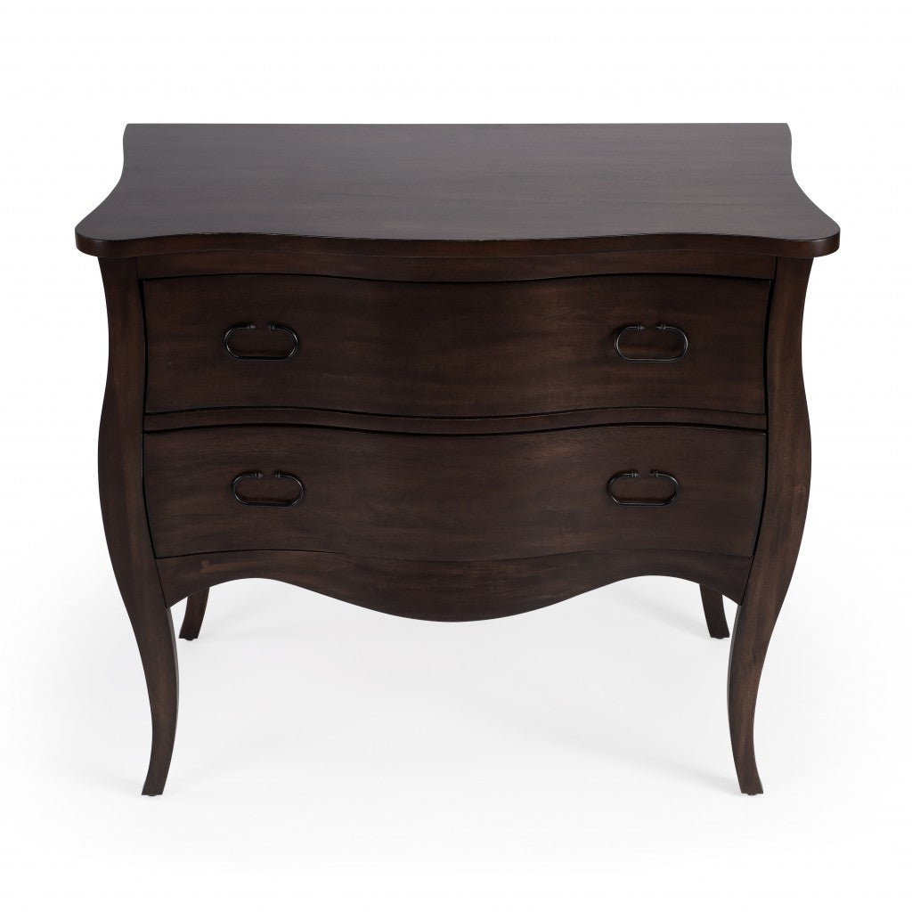 Rochelle Walnut 2 Drawer Chest