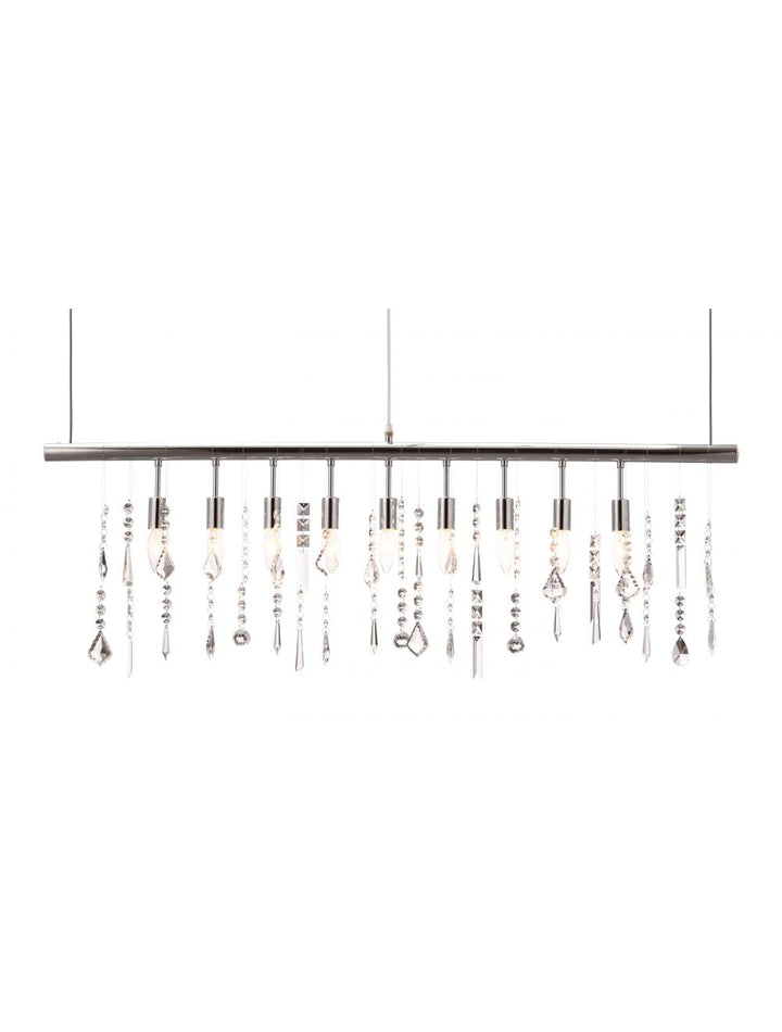 Modern Glam Icicle Chandelier