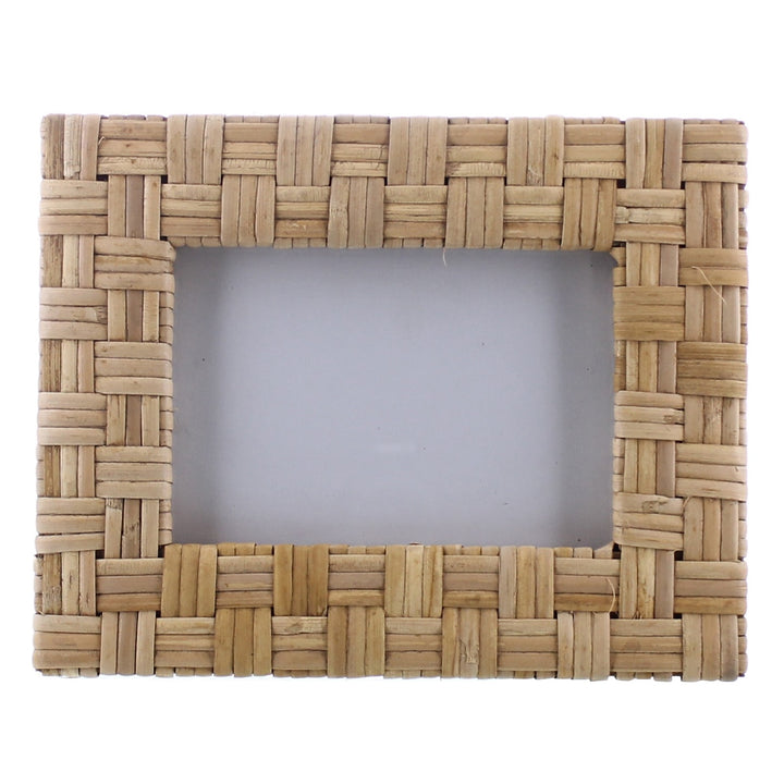 4x6 Woven Bamboo Rectangular Frame