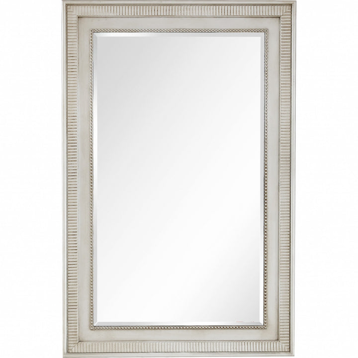 Antiqued Silver Finish Mirror