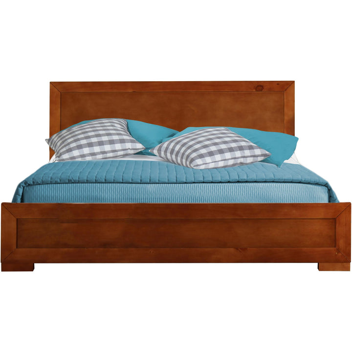 Cherry Wood Twin Platform Bed