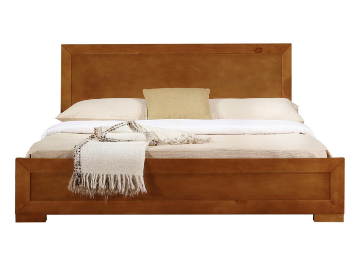 Oak Wood Twin Platform Bed