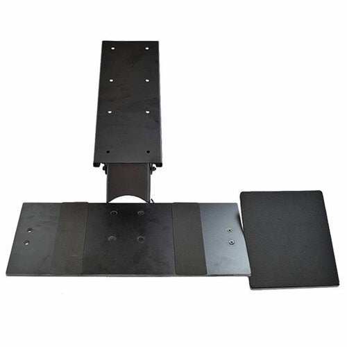 Black Ergonomic Under Desk Pull Out Keyboard Tray