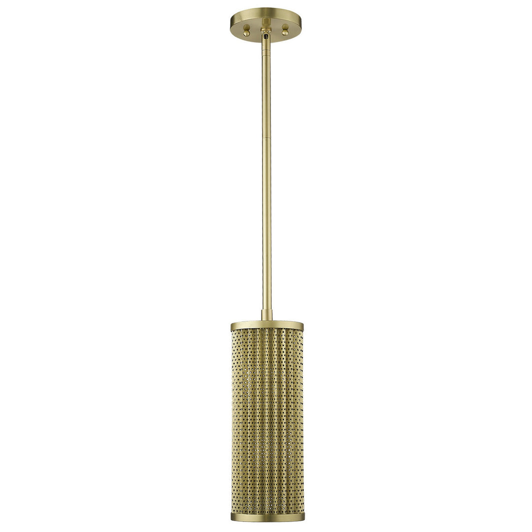 Basetti 1-Light Gold Pendant