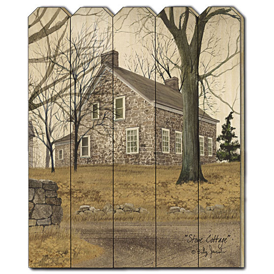 Stone Cottage Unframed Print Wall Art