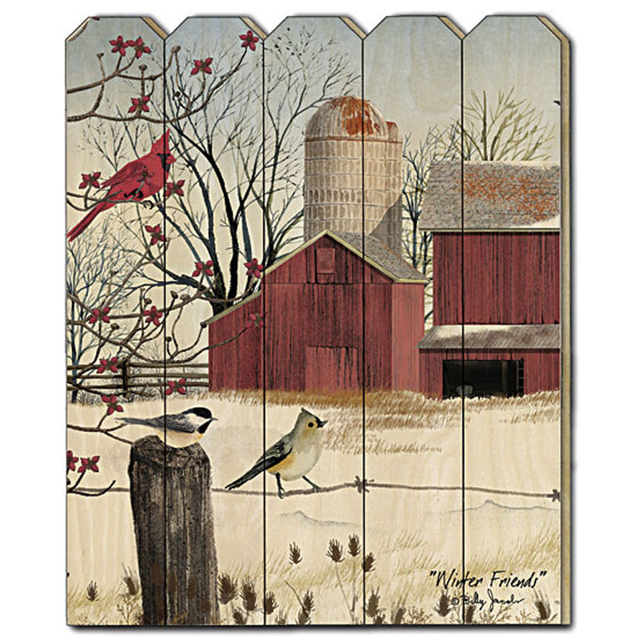 Winter Friends Unframed Print Wall Art