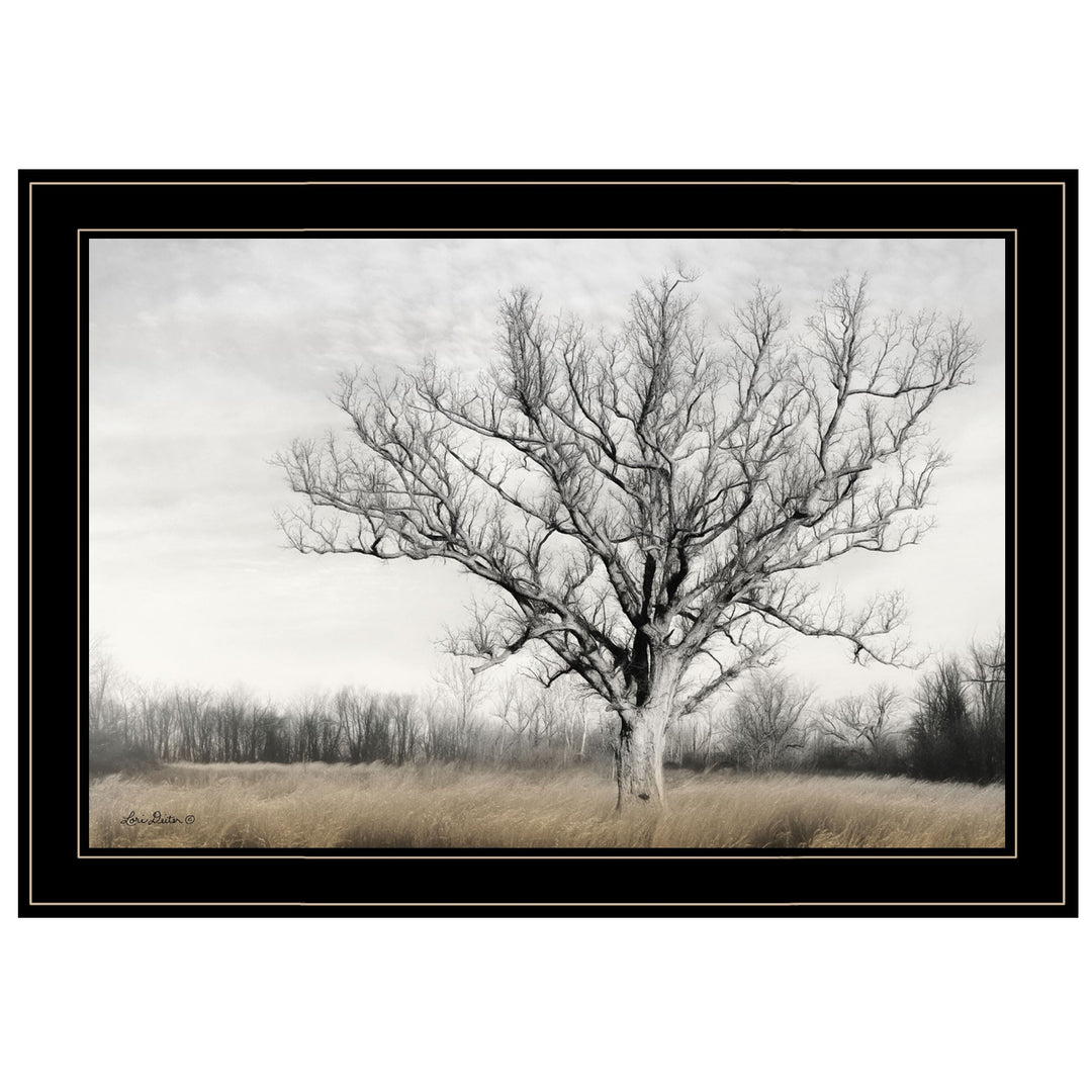 Earth &amp; Sky 2 Black Framed Print Wall Art