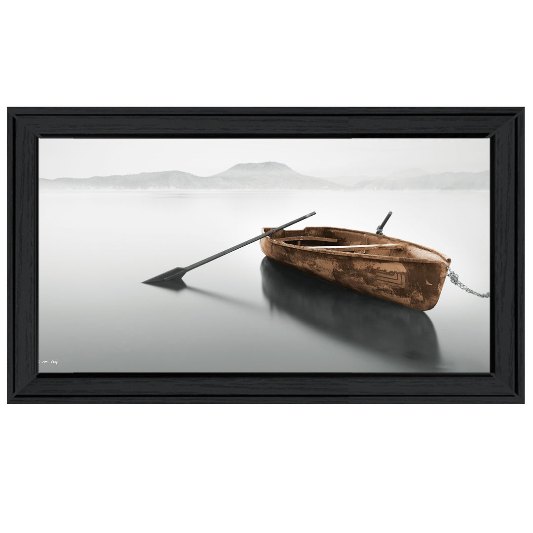 Solitude 2 Black Framed Print Wall Art