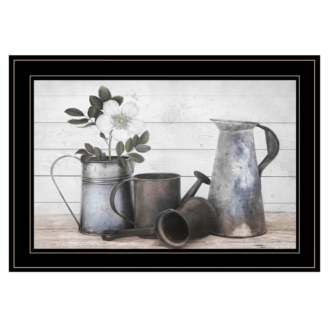 Floral Farmhouse II 2 Black Framed Print Wall Art