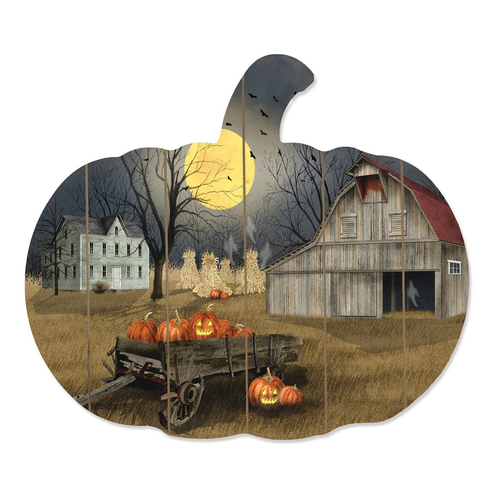 Spooky Harvest Moon 2 Unframed Print Wall Art