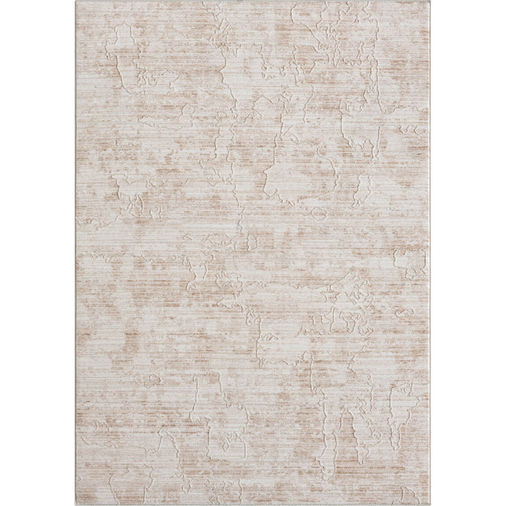10' X 14' Beige Abstract Area Rug