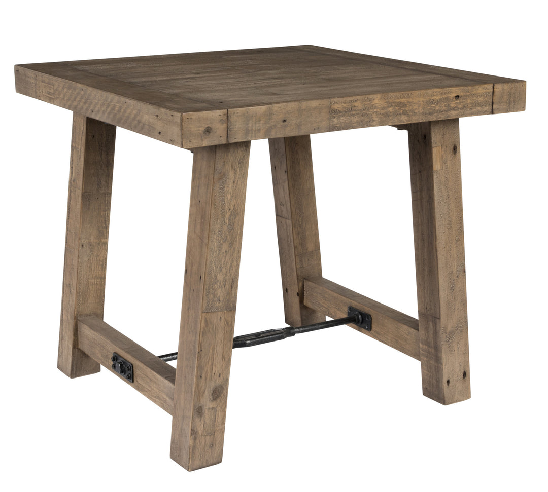 26" Solid Wood End Table