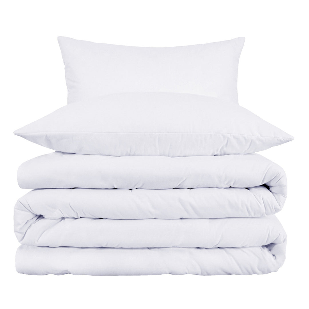 White King Cotton Blend 1000 Thread Count Washable Duvet Cover Set