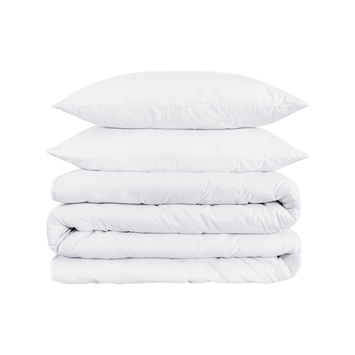 White King Cotton Blend 1200 Thread Count Washable Duvet Cover Set