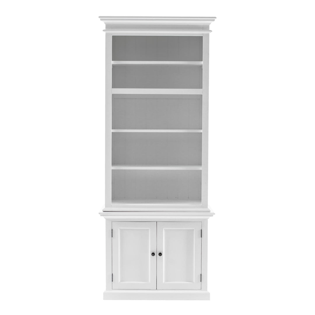 Classic White Single Bay Hutch Unit