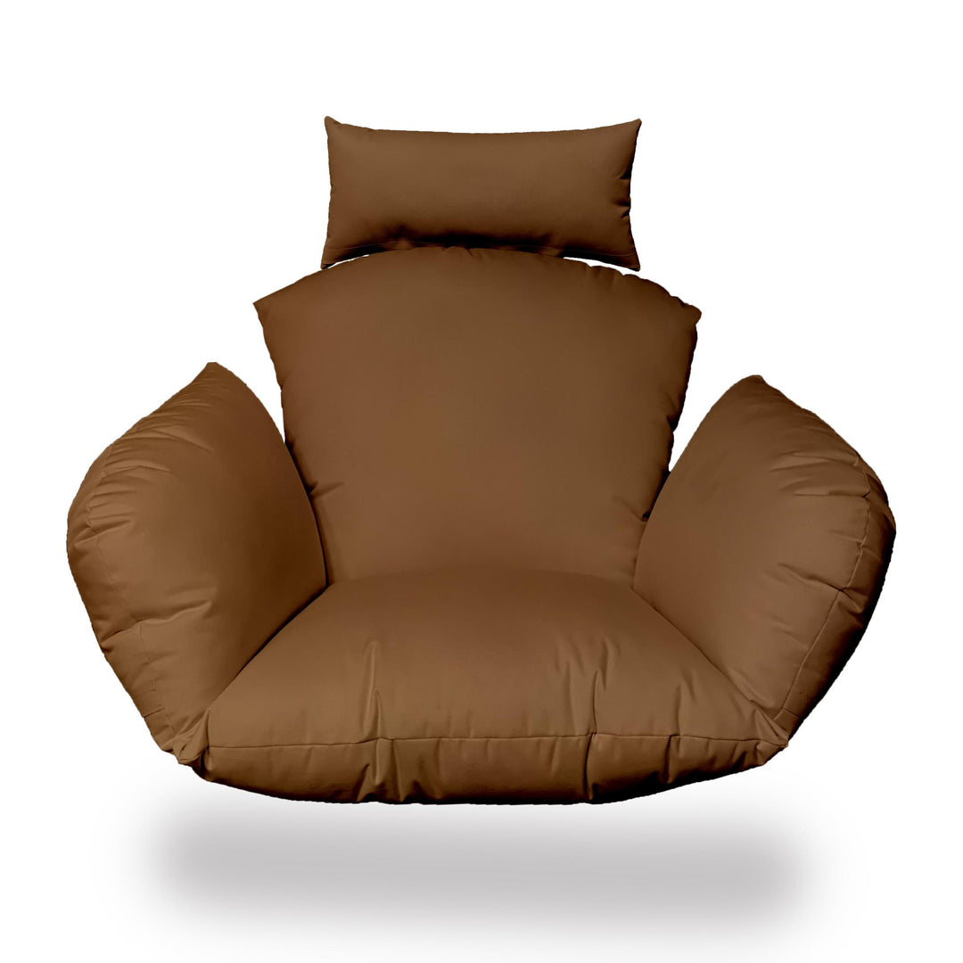 Primo Brown Indoor Outdoor Replacement Cushion for Egg Chair